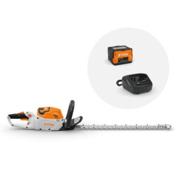TAILLE-HAIES SUR BATTERIE HSA 60.1 LONG 600mm AVEC BATTERIE ET CHARGEUR PACK