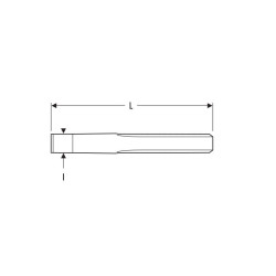 BURIN A PROFIL CONSTANT 27x250mm EXPERT