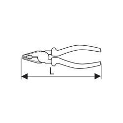 PINCE UNIVERSELLE 200mm EXPERT
