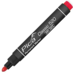 MARQUEUR NOIR PERMANENT PICA POINTE OGIVE épaisseur d’écriture 1-4 mm (vrac)
