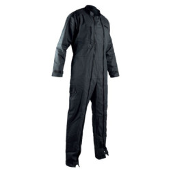 Combinaison 2 zips Rouelle polyester coton 245g Gris charcoal