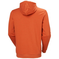 FS Sweat à capuche Classic logo coton polyester 280g Dark orange