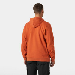 FS Sweat à capuche Classic logo coton polyester 280g Dark orange