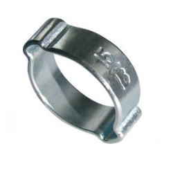 COLLIER 2 OREILLES Ø20-23mm ACIER (boite de 10 pcs)