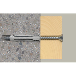 CHEVILLE NYLON FISCHER SX PLUS 4x20 (boite de 200 pcs)