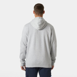 FS Sweat zippé à capuche Classic coton polyester 280g Light grey mélange