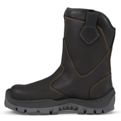 Botte cuir fourrée Unitan S3 HI CI FO LG SR Marron