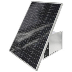 PANNEAU SOLAIRE 55W AVEC REGULATEUR DE CHARGE