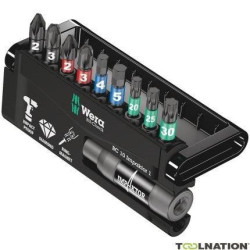 EMBOUTS DE VISSAGE IMPACT BIT-CHECK 10 Pieces (blister)