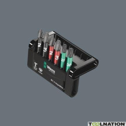 EMBOUTS DE VISSAGE IMPACT BIT-CHECK 6 Pieces (blister)