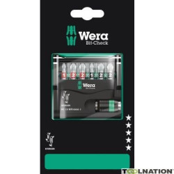 EMBOUTS DE VISSAGE BI-TORSION BIT-CHECK 12 Pieces (blister)