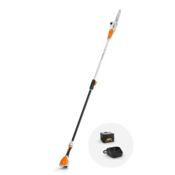 PERCHE ELAGUEUSE SUR BATTERIE HTA 50 GUIDE 30cm AVEC BATTERIE ET CHARGEUR