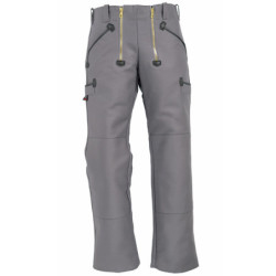 PANTALON LARGEOT ENNO 100% COTON 520Gr Gris