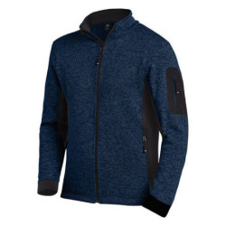 SWEAT CARDIGAN ZIPPE CHRISTOPH 100% POLY 280G Olive/Noir