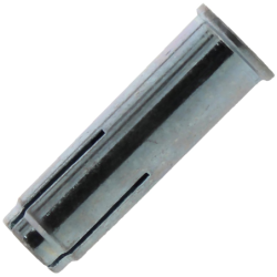 CHEVILLE METALLIQUE FEMELLE GRIP+L AVEC COLERETTE M6x25mm