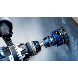 Adaptateur scie trépan Power Change Plus 11mm Foret carbure 8,5x105mm