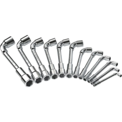 JEU DE 12 CLES A PIPE DEBOUCHEES 75.J12PB