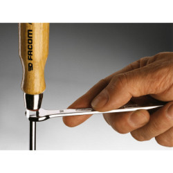 TOURNEVIS BOIS FENTE ECROU ATHH.8X150