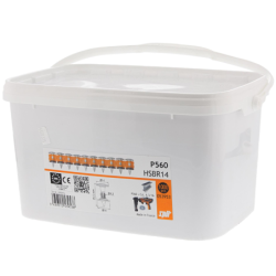Clous SPIT HSBR14 en bande pour le cloueur P560 - Seau de 1000 clous
