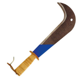SERPE A SOIE MANCHE CUIR ET CROCHET 280 mm