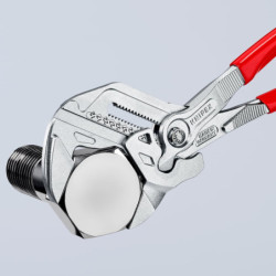 PINCE CLE 250 MM GAINEE PVC CHROME