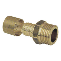 RACCORD A SERTIR MALE PER 12 12X17 PAR GLISSEMENT