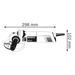 Meuleuse angulaire Bosch Ø 125mm GWS 1400W