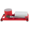 Platine de couvreur Standard : pot pour flux, pinceau