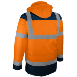 PARKA HV PALOMA CL3 Orange/ Marine