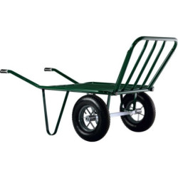Brouette agricole tubulaire AGRICOLA TWIN roues gonflées
