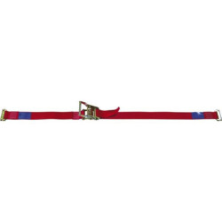 SANGLE D'ARRIMAGE LONGUEUR 3M50 LARGEUR 50 ROUGE