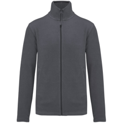 VESTE H MICROPOLAIRE KARIBAN 100% POLY Convoy Grey