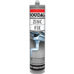 MASTIC COLLE SPECIAL ZING ET TOITURE GRIS 290ml