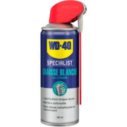 GRAISSE BLANCHE AU LITTHIUM WD 40 AREOSOL 400ML