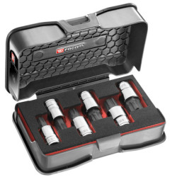 Coffret douilles à 6 embouts 6 pans 1/2 OGVGRIP Facom STM.J6MGRPPB