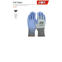 GANTS AC G-TEK POLYKOR X7 PAUME ENDUITE PU BLEU ANTISTATIQUE 3X41B