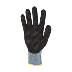 Gant polyamide paume enduite mousse nitrile picots 4131A