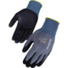 Gant polyamide paume enduite mousse nitrile picots 4131A