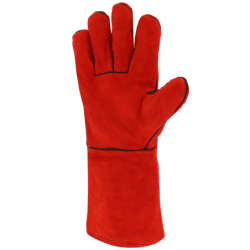 Gant chaleur/ feu croûte rouge doublé 35cm 3133X - 413X4X