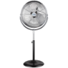 Ventilateur sur pied Ø50cm 3 vitesses de soufflage,debit d'air 6300m3/h VM50PI.2