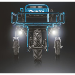BROUETTE SUR BATTERIE MAKITA 18V LI-ion AVEC BATTERIE CHARGEUR ET RIDELLES