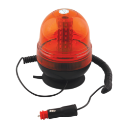 GYROPHARE MAGNETIQUE A LED 12 ET 24 V