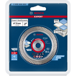 DISQUE A TRONCONNER DIAMANTE HARD CERAMIQUE Ø76x1,9x10mm EXPERT