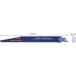 LAME SCIE SABRE EXPERT CARBURE DESINCRAC 225mm S1157CHM
