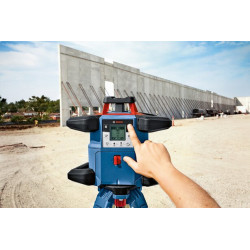 LASER ROTATIF GRL 600 AVEC BATTERIE 18V,CHARGEUR,CELLULE,TREPIED,MIRE,COFFRET