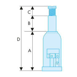 CRIC BOUTEILLE SERIE INTENSIVE 8T FACOM