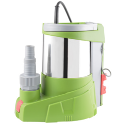 Pompe immergée serpillere pour eau claire granulométrie 5mm maxi 0,40kw 230V inox WESENS Renson