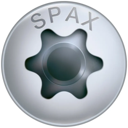 VIS A BOIS SPAX TF TORX T20 4x25mm F.T WIROX (boite 100 pcs)