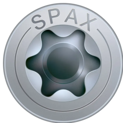 VIS A BOIS SPAX TF TORX T20 5x60mm F.P WIROX (boite 25 pcs)