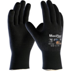 Gant Maxiflex Endurance tout enduit mousse nitrile paume picots 4131A